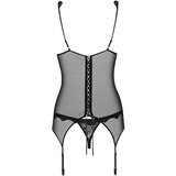 Obsessive Emperita Corset & Thong Black S/M | shoptok.hr