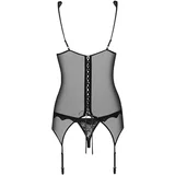 Emperita Corset & Thong Black S/M