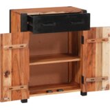 vidaXL Buffeti in stranske omare s predalom s polico s shranjevanjem z vrati Rjava 55 x 30 x 75 cm | Shoptok.si