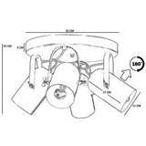Opviq Spot svetiljka 8994 4 | ePonuda.com