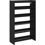 vidaXL Regal za čevlje črn 60x25x100 cm inženirski les, (22013872) | Shoptok.si