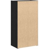 vidaXL Regal za knjige crni hrasta 40x24x77 cm od konstruiranog drva | shoptok.hr