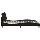  Okvir za krevet bez madraca Hanko crni 140 x 190 cm od tkanine | Eponuda.com