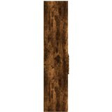 vidaXL Visoka omara dimljen 70x42,5x185 cm hrast inženirski les | Shoptok.si