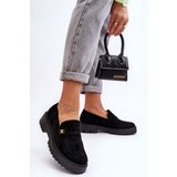 Kesi Leather Moccasins with Black Espert Decoration | Shoptok.si