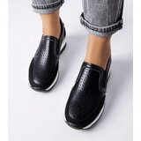 Gemre Black lace-up wedge sneakers Vernon | Shoptok.si