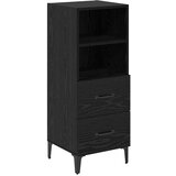 vidaXL Kreveta Crni hrast 34 x 34.5 x 90 cm Konstruirano drvo | shoptok.hr