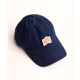 Ollow Kape s šiltom Six Panel Artisanal Maker Denim Bleu Modra Cene