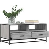  Stolić za kavu siva boja hasta 100x50x45 cm od drva i metala | shoptok.hr