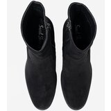 Shelvt Black heeled boots with a classic cut | Shoptok.si