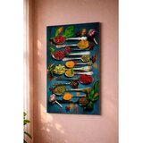 WALLXPERT Artmtlpnt23-2840 Multicolor Decorative Metal Painting | Eponuda.com