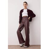 TRENDYOLMILLA ženske pantalone Twoaw26Pl00097, burgundac Cene