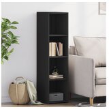 vidaXL Visoka komoda crna 30x41x124 cm od konstruiranog drva | shoptok.hr