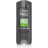 Dove Men+Care Extra Fresh gel za prhanje za telo in obraz 250 ml