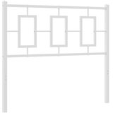  Metalno zamjensko uzglavlje bijelo 100 cm | shoptok.hr