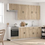  Kuhinjska jedinica PORTO 8 pcs Hrast sonoma Konstruirano drvo | Eponuda.com