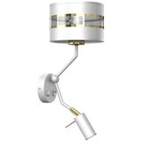  Zidna lampica ULTIMO 1xE27/40W/230V + 1xGU10/MR11/7W bela | Eponuda.com