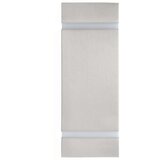 vidaXL Zunanje stenske svetilke 2 kosa 35 W srebrne pravokotne | Shoptok.si