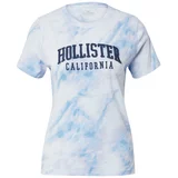Hollister Majica mornarsko plava / svijetloplava / lila / bijela