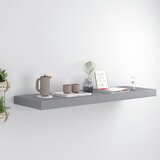 vidaXL plutajuća zidna polica siva 80 x 23,5 x 3,8 cm MDF Cijene
