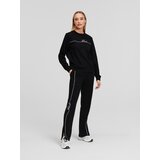 Karl Lagerfeld Sweater majica crna / bijela | shoptok.hr
