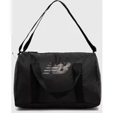 New Balance Športna torba črna barva, LAB23099BK