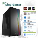 PCPLUS Gamer ryzen 5 5600g 8gb 512gb nvme ssd geforce rtx 30 cene