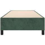  Za krevet s oprugama tamnozeleni 80x200 cm baršunasti | shoptok.hr