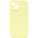 Chameleon Silikonski ovitek (liquid silicone) za Apple iPhone 14 Plus, Soft, pastelno rumena | Shoptok.si