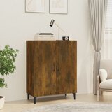 vidaXL Komoda boja dimljenog hrasta 70x34x90 cm od konstruiranog drva Cijene