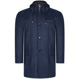 Dewberry PLT8335 MEN'S COAT-LIGHT DIAGONAL BLACK-BLUE | shoptok.hr