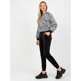 RUE PARIS Set-WN-KMPL-2410.01P-white-black | Shoptok.si
