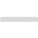  Noćni ormarići Bijeli Konstruirano drvo 150 x 36.5 x 16.5 cm | shoptok.hr