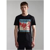 Napapijri Men's Black T-Shirt Forsteri - Men Cene