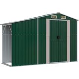 vidaXL Vrtna lopa zelena 277x93x179 cm pocinkano jeklo, (20956222) Cene