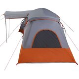  Obiteljski šator s krovom Siva i narančasta 721 x 335 x 212 cm | shoptok.hr