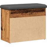  Klupa za cipele staro drvo 62x32x50 cm konstruirano drvo | shoptok.hr