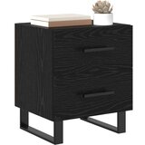 Noćni Ormari s ladicama 2 pcs Crni hrast 40 x 35 x 47.5 cm | shoptok.hr