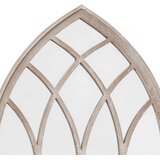  Ogledalo boja pijeska 100x45 cm željezno za unutarnju upotrebu | shoptok.hr