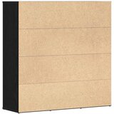 Knjižni ormarić crni hrast 90x28x90 cm inženjerski drvo | Shoptok.si