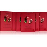 KORIKA SuperFruits Pomegranate - Set of 5 Hydrating Face Sheet Masks set mask za obraz po znižani ceni z vlažilnim učinkom 5x25 g Cene