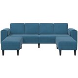  Kauč za dnevni boravak 3 pcs Plava 250 x 188 x 76 cm | shoptok.hr