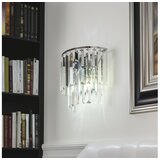  Brilagi - LED kristalno zidno svetlo MOZART 2xE14/40W/230V sjajni hrom | Eponuda.com
