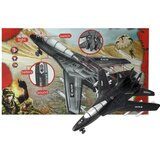 Vojni zrakoplov Jet Fighter sa zvukovima i svjetlima - crni | shoptok.hr