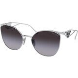 Prada PR50ZS 1BC09S ONE SIZE (59) Srebrna/Siva Cene