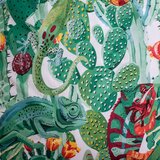 Jerry Fabrics Zelena pamučna dječja posteljina sa svjetlećim efektom za krevet za jednu osobu 140x200 cm Chameleon – | shoptok.hr