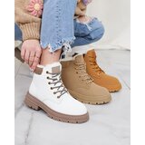 Resti White women's insulated trapper boots Radoras | Shoptok.si
