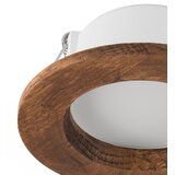  led ugradna svetiljka woody spot LED/5,5W/230V 4000K trešnja, prečnik 10 cm | Eponuda.com