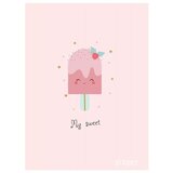 STREET Zvezek A4 Sweet, črte z robom, 54 listov, sortirano, 1 kos | Shoptok.si