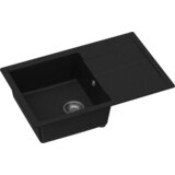 Sandonna sudopera ines crna mat 780x500/201 mm | ePonuda.com